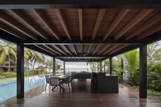 Casa Eclipse / Zozaya Arquitectos - Fotografía interior, Comedor, Madera, Fijación Vigas, Terraza, Patio