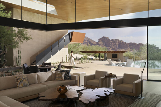 Desert Geode Residence / Kendle Design Collaborative - Interior Photography, Living Room