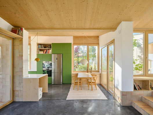 Butterfly / Tallerdarquitectura - Fotografía interior, Cocina, Madera, Sillas, Fijación Vigas