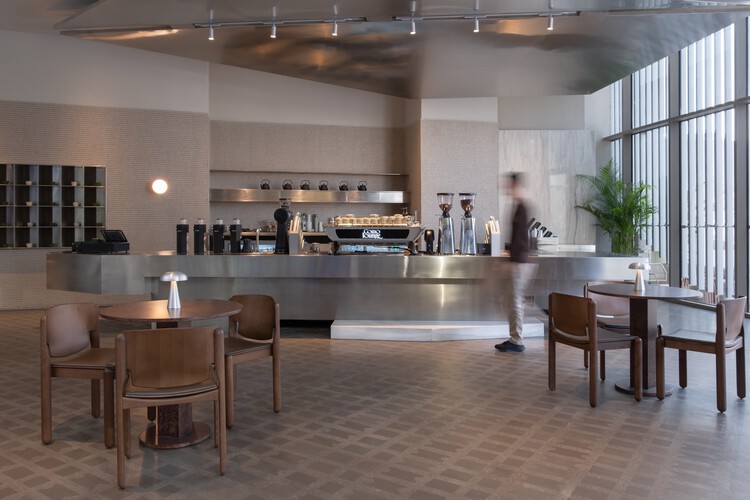 Como Lounge Cafe / S.DA - Interior Photography, Kitchen, Chair, Lighting, Table, Glass
