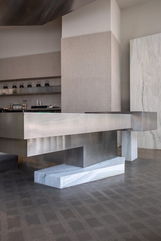 Como Lounge Cafe /  S.DA - Interior Photography, Concrete