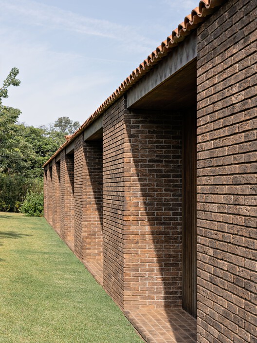 Haras House / Felipe Hess Arquitetos - Exterior Photography, Brick