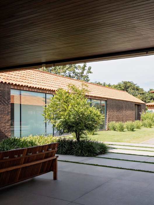 Haras House / Felipe Hess Arquitetos - Exterior Photography, Brick
