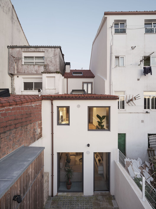 BS House / MARXE a+t - Exterior Photography, Wood, Door, Stairs, Concrete