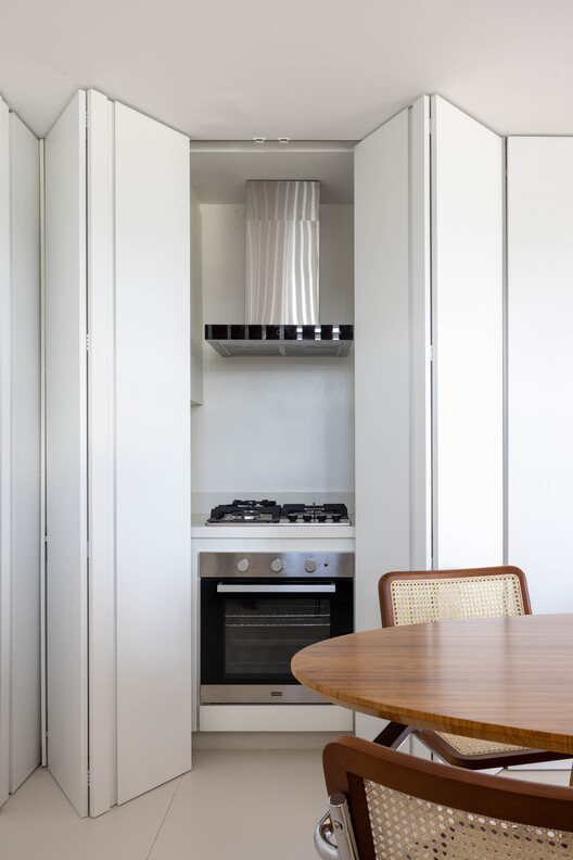 Marquês Project / Bric Arquitectura | Portillo & Pantoja - Interior Photography, Kitchen, Wood, Lighting, Countertop, Glass