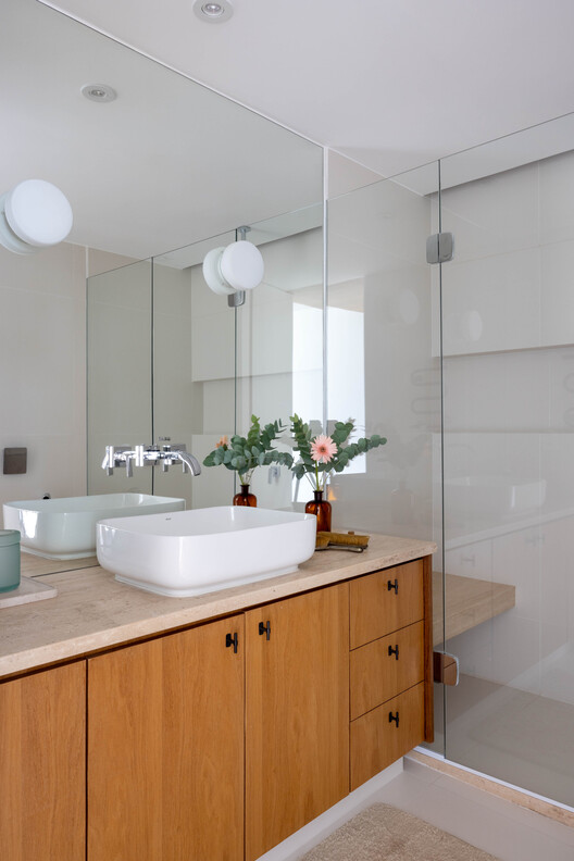 Marquês Project / Bric Arquitectura | Portillo & Pantoja - Interior Photography, Bathroom, Countertop, Sink, Lighting