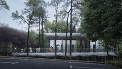 Public Restroom of Nanjing Sifang Art Lake District / WUWU Atelier, ADINJU