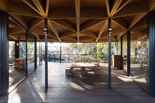 Kakapo Creek Children’s Garden / Smith Architects  - Interior Photography, Wood, Beam, Deck