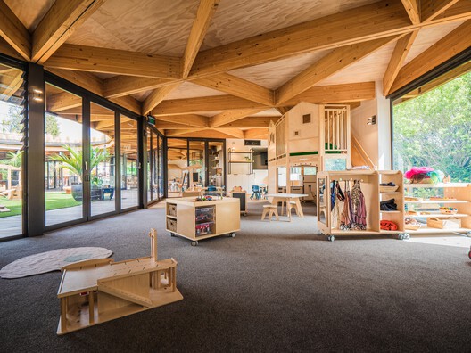 Kakapo Creek Children’s Garden / Smith Architects  - Interior Photography, Wood, Beam