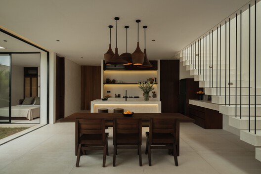 Tapa Villa / Studio Tanama - Interior Photography, Dining room, Wood, Chair