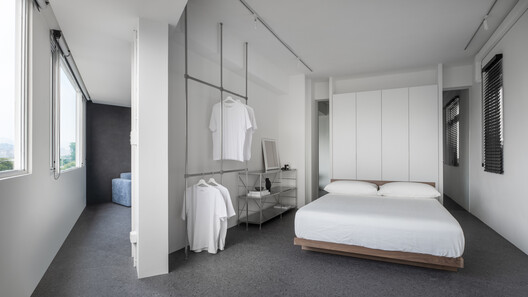 Wu Wei Apartment / Degree Design - Interior Photography, Bedroom, Bed