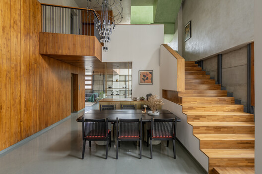 Heirlooms in Concrete / Greyscale Design Studio - Interior Photography, Wood, Lighting, Chair, Glass