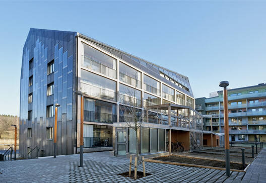 Brofästet Apartment Building / DinellJohansson - Exterior Photography