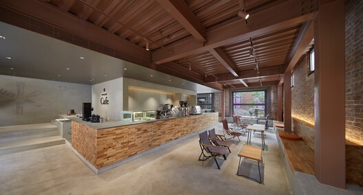 Suzhou Snow Peak Cafe / KiKi ARCHi - Interior Photography, Kitchen, Wood, Chair, Countertop