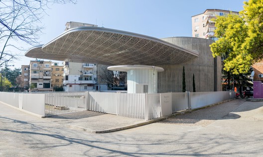 Mozaic of Tirana Cultural Intervention / SONarchitects - Exterior Photography, Concrete