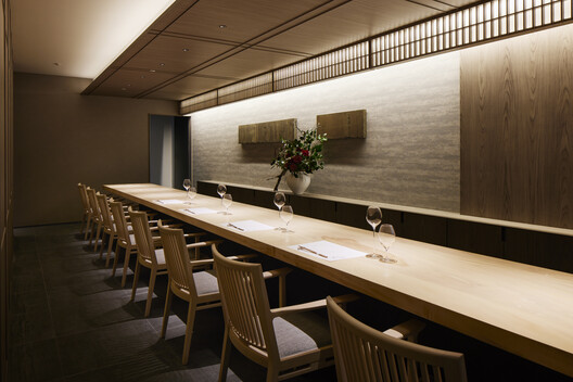 MUWA NISEKO  / Nikken Sekkei - Interior Photography, Dining room, Wood