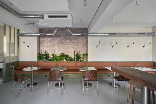 Acacia Coffee & Wine Bar / A-Malysheva Studio - Interior Photography, Kitchen, Table, Chair, Lighting