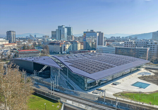 Ilirija Sportcity / LORENZATELIERS - Exterior Photography, Steel