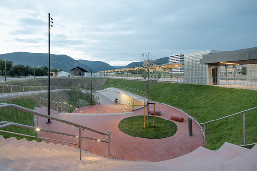 Nova Gorica Railway Station and Vrtača Underpass / SADAR + VUGA - Exterior Photography