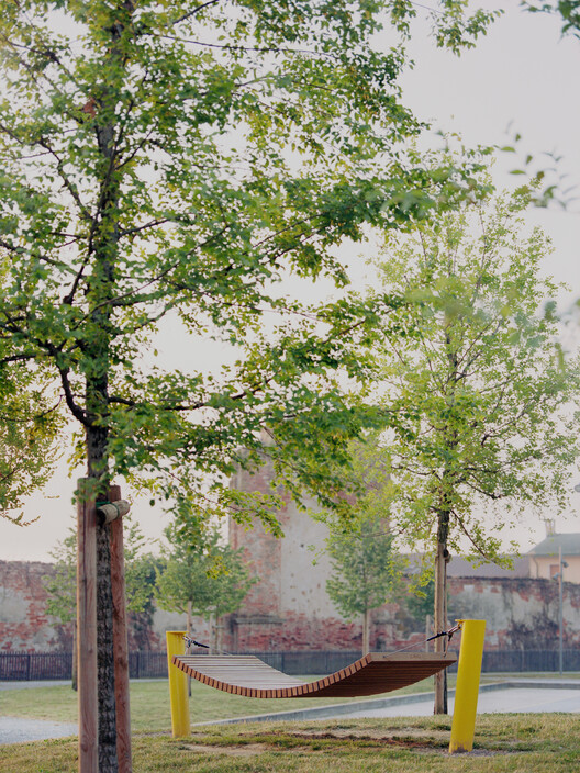Green Kilometer Public Park / GHISELLINI ARCHITETTI - Exterior Photography, Wood