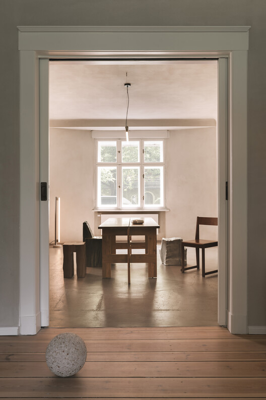 RPA19 House Transformation / VAUST Studio - Interior Photography, Wood, Door, Table, Chair