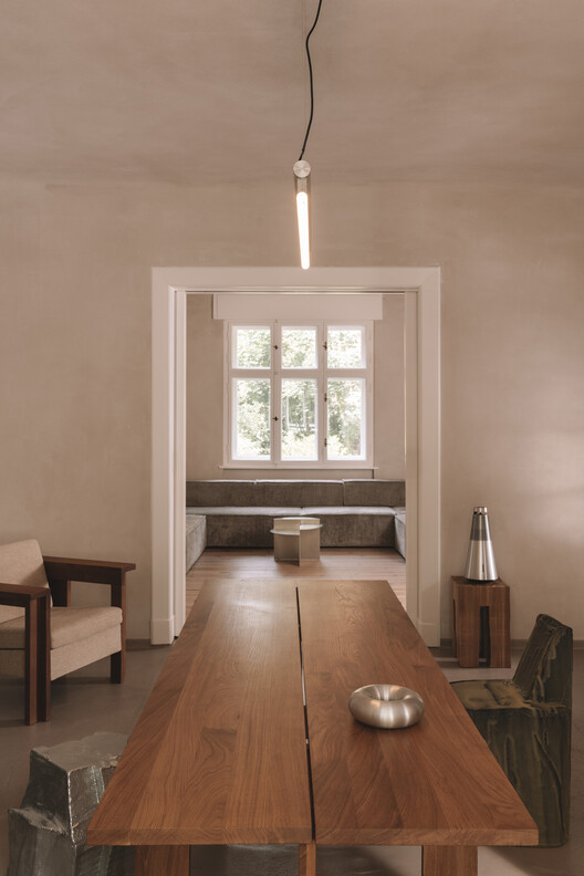 RPA19 House Transformation / VAUST Studio - Interior Photography, Wood, Table, Lighting, Chair