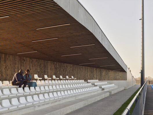 Montévrain Stadium / Olgga Architects - Interior Photography