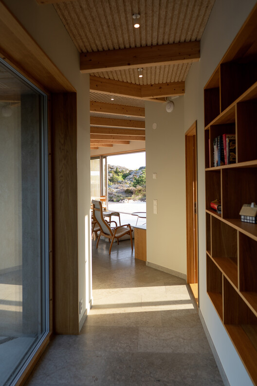 Klåva House / what! arkitektur - Interior Photography, Closet, Wood, Beam