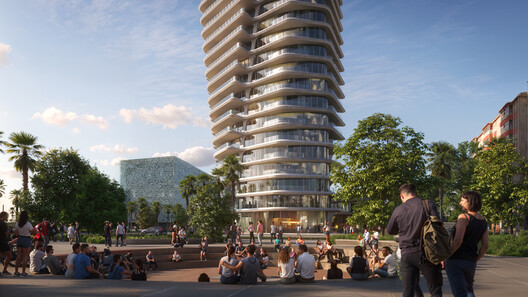 Zaha Hadid Architects Unveils Images of a New Housing Project in Málaga, Spain - Image 2 of 7