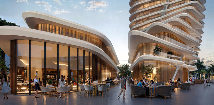 Zaha Hadid Architects presenta imágenes de un nuevo proyecto de viviendas en Málaga, España - Imagen 4 de 7