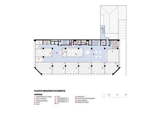 Colégio Magnum Unidade Lourdes / BIRI + Chico Albano - Imagem 33 de 40