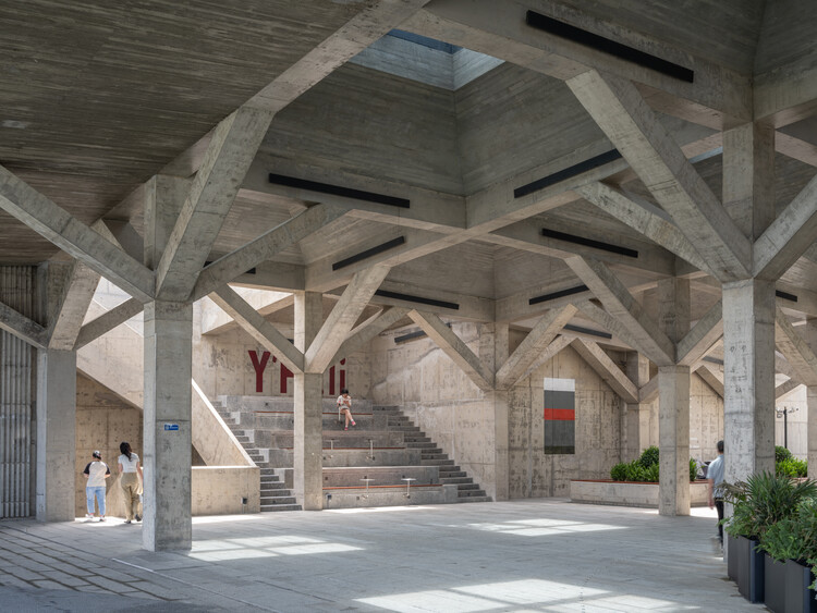 Píer 1 do Lago Dishui / TM Studio - Fotografia de Interiores, Arquitetura Industrial, Pilar, Viga