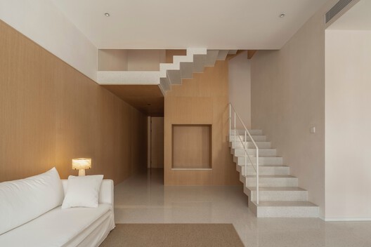 Joyous Spring Wellness Center / Soong Lab+ - Interior Photography, Stairs, Wood, Handrail