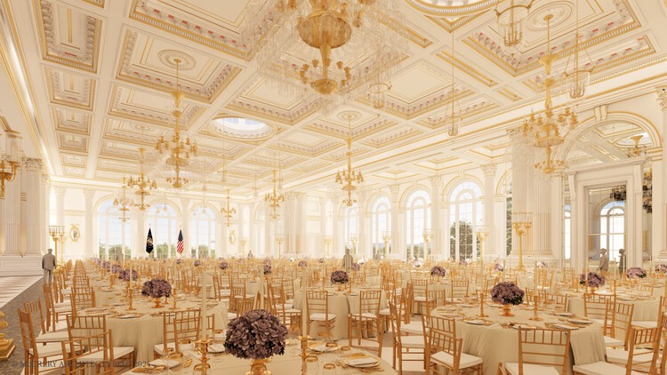 The White House Announces Plans for New Ballroom Designed by McCrery Architects - Image 4 of 11