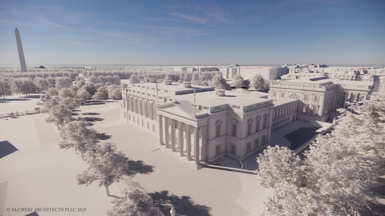 The White House Announces Plans for New Ballroom Designed by McCrery Architects - Image 2 of 11