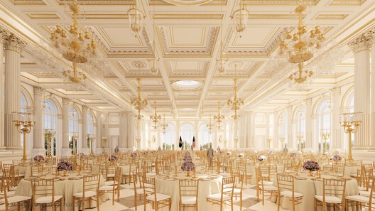 The White House Announces Plans for New Ballroom Designed by McCrery Architects - Image 5 of 11