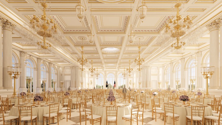 The White House Announces Plans for New Ballroom Designed by McCrery Architects - Image 5 of 11