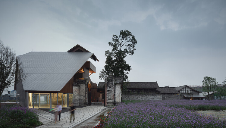 安仁古镇游客中心 / 中国院-胜景几何中心 - 建筑图