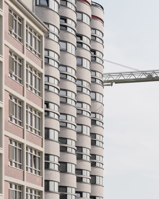 Kellogg's Bremen Hotel / Delugan Meissl Associated Architects - Interior Photography, Glass