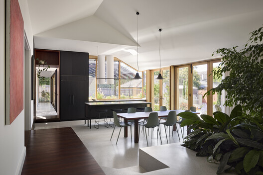 Hotham House / Austin Maynard Architects - Interior Photography, Wood, Chair, Door