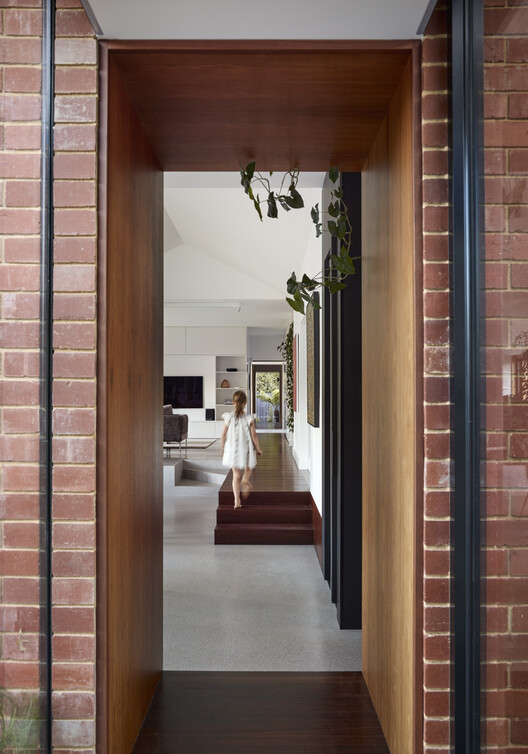 Hotham House / Austin Maynard Architects - Interior Photography, Wood, Door, Brick