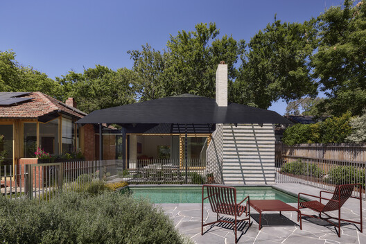 Hotham House / Austin Maynard Architects - Exterior Photography, Chair, Garden, Patio