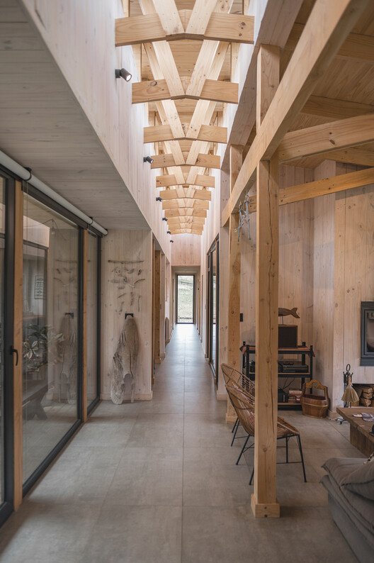 Lucerna House / SAA Arquitectura + Territorio - Interior Photography, Wood, Beam, Concrete