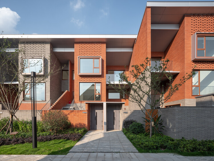 安仁里社区 / 中国院-胜景几何中心 - 建筑图, 砖