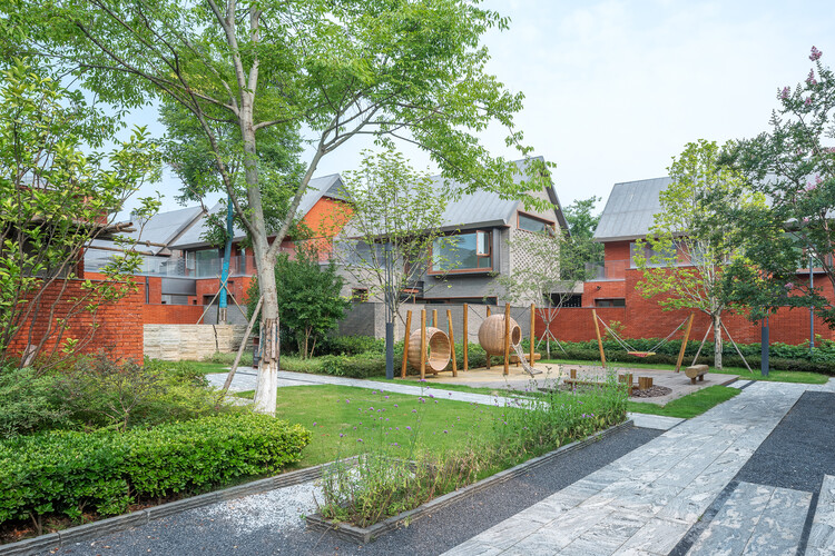 安仁里社区 / 中国院-胜景几何中心 - 建筑图, 花园