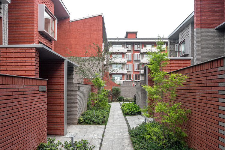 安仁里社区 / 中国院-胜景几何中心 - 建筑图, 砖