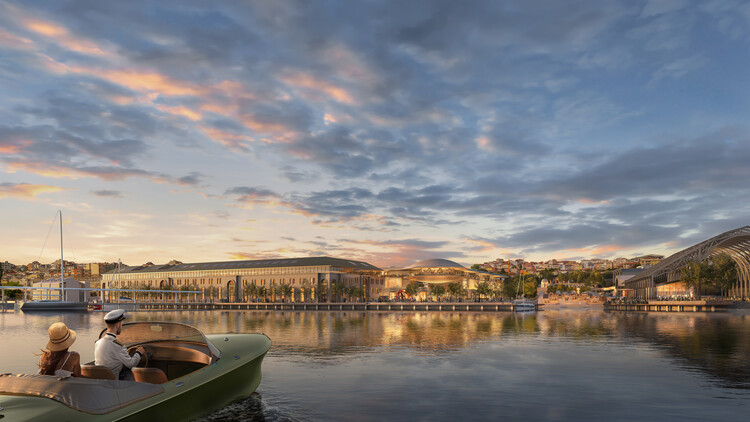 Foster + Partners Reveals Design for Retail Plaza on Istanbul’s Golden Horn - Image 1 of 5