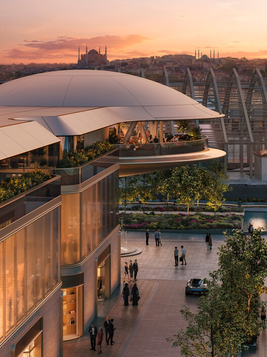 Foster + Partners Reveals Design for Retail Plaza on Istanbul’s Golden Horn - Image 3 of 5