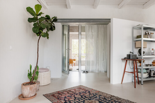 Reconstruction of a Reconstructed House / Kilo / Honc - Interior Photography, Wood, Lighting, Door, Chair