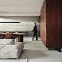 V8 Apartment / DA bureau - Interior Photography, Wood, Table, Chair